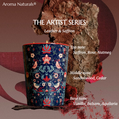 The Artist Series | Leather & Saffron